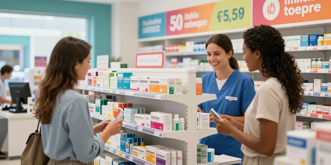 Explore various healthcare products, including ADHD medications, at Amazing Factor Store's vibrant pharmacy