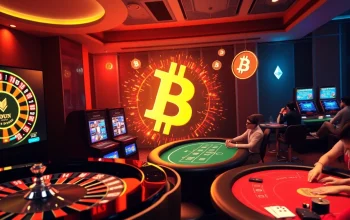 Experience the thrill of crypto online casinos with vibrant slot machines and interactive tables.