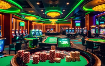 Players enjoying excitement with the lc88 app in a luxurious casino setting